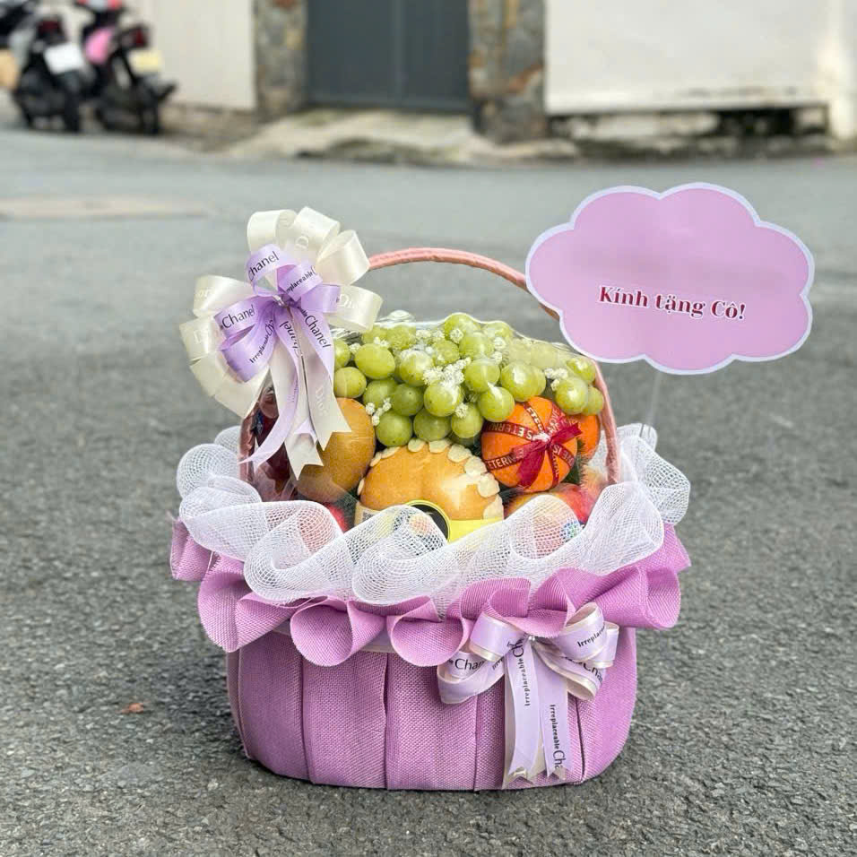 Giỏ Quà Trái Cây Tặng Cô