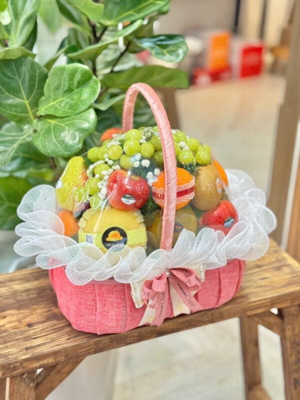 Giỏ Quà Trái Cây Hồng Chanel
