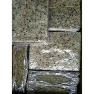 Bánh Tráng Nhúng Mè Đen 50 Bánh Đặc Sản Phan Răng 1kg