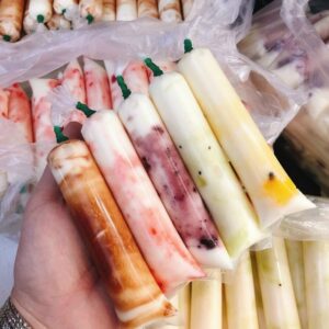 Set Sữa Chua Dẻo Sốt Trái Cây Tươi Mix 10 Vị