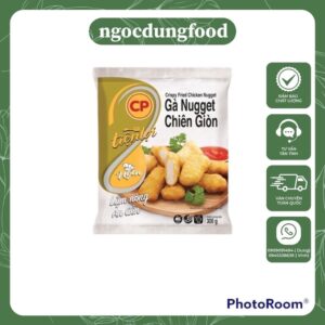 Gà Nugget Miếng Chiên Giòn CP - Túi 300Gr