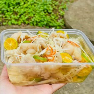 Chân Gà Rút Xương Ngâm Sả Tắc - Hủ 1Kg