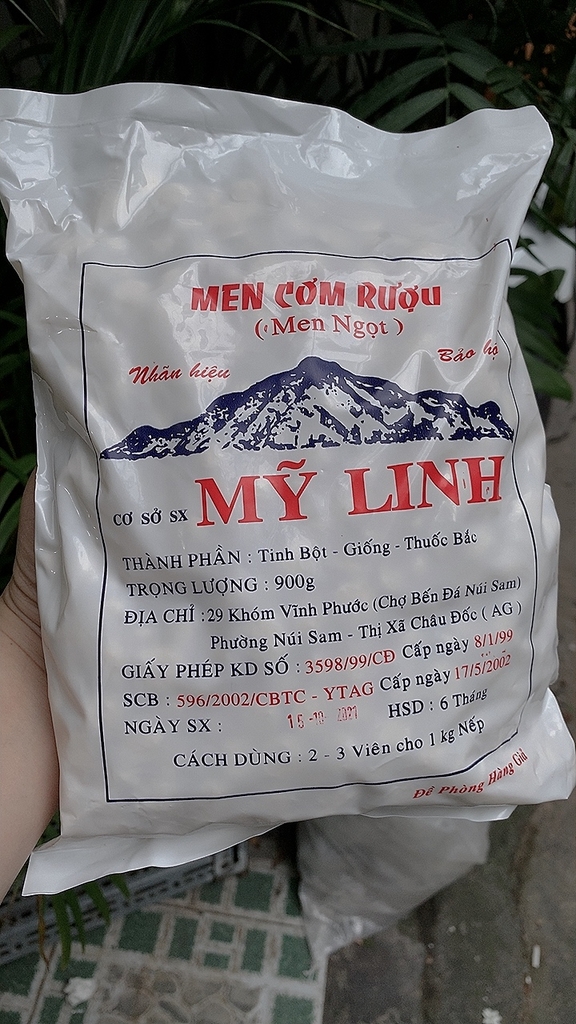 Men Ngọt Làm Cơm Rượu, Bánh Bò 900g khoản 1000 viên