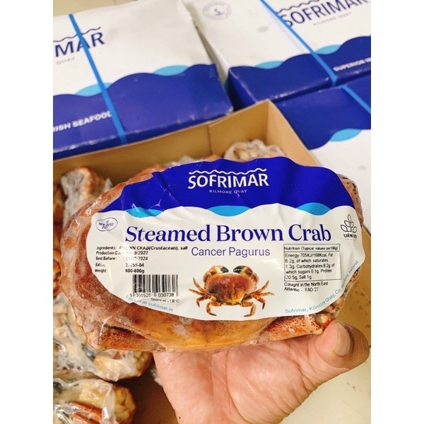 Cua Nâu Nauy Bao Ăn - Kg