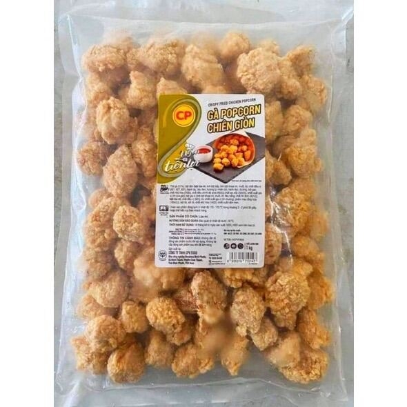 Gà Popcorn Túi 500g Chiên Giòn CP