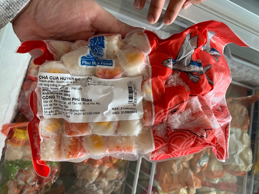 Viên Chả Cua Hoàng Đế Hàng Viêt Nam - Túi 500Gr