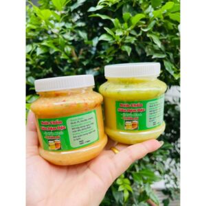 Set 2 Hủ Nước Chấm Hải Sản Muối Ớt Xanh Và Đỏ 900g