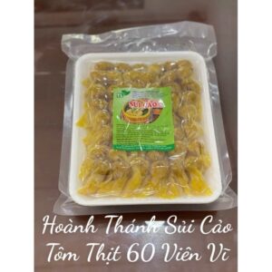 Hoành Thánh Sủi Cảo Tôm Thịt 60 Viên Vĩ